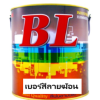 สีพ่นลายฆ้อน บีแอล (BL) สีระเบิด สีเกร็ด สีพ่นอุตสาหกรรม (ขนาด 750 กรัม)