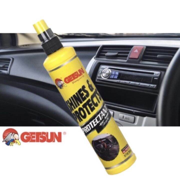 getsun-shines-amp-protects-295ml-น้ำยาเคลือบคอนโซล-สเปรย์เคลือบเงา-น้ำยาเคลือบเบาะ-คอนโซล-เคลือบพลาสติกเบาะหนัง