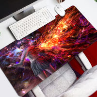 Tokyo Ghoul Large Gaming Mousepads Mouse Pad DIY Persian Carpet Laptop Pc Gamer Keyboard Mat XXL Mousepad Edge White Tassel Rubber Table Mat for Pet Locking Edge