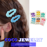 COCOJEWELRY MODE Korea กิ๊ฟติดผมเมฆสีลูกอมสำหรับผู้หญิงน่ารักเด็กผู้หญิงปิ่นประดับผมปัง