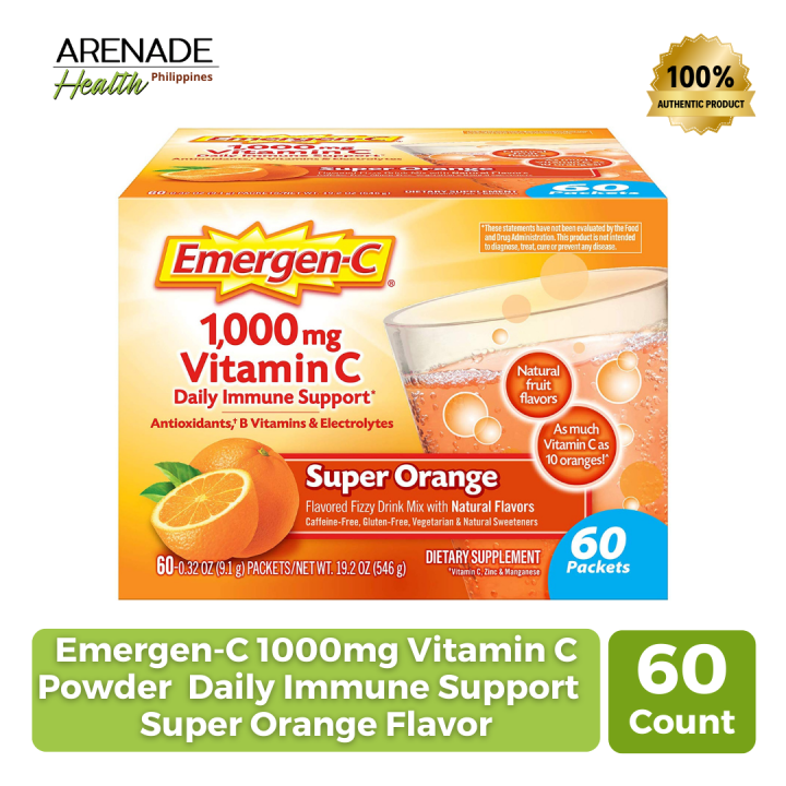 EmergenC 1000mg Vitamin C Powder with Antioxidants, B Vitamins And