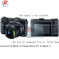 กล้อง Canon G1XII G1X Mark II กล้องกระจกเทมเปอร์ปกป้องหน้าจอสำหรับ Canon G1XII G1X Mark II ฟิล์มฟิล์มกันรอยกันกระแทก HD ฟิล์มป้องกัน