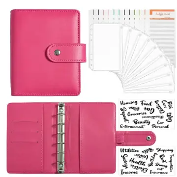 A5/A6/A7 Budget Binder Money Saving Wallet Notebook Planner Cash Organiser  Envel