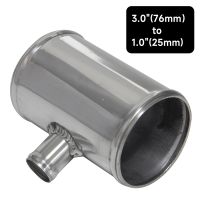 3 76mm OD Aluminium Bov T-Piece Pipe Hose 3 Way Connector Joiner Spout 25mm OD