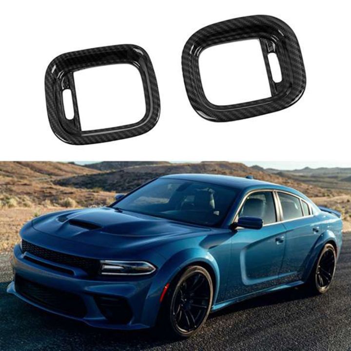 2pcs-car-abs-carbon-fiber-interior-dashboard-side-air-vent-outlet-cover-trim-parts-accessories-for-dodge-charger-2015-2020-lhd