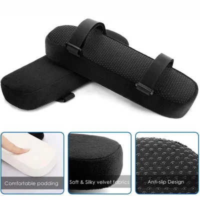 Memory Foam Cushions Gaming Pads Elbow Relief Pillow Extra Chair Armrest