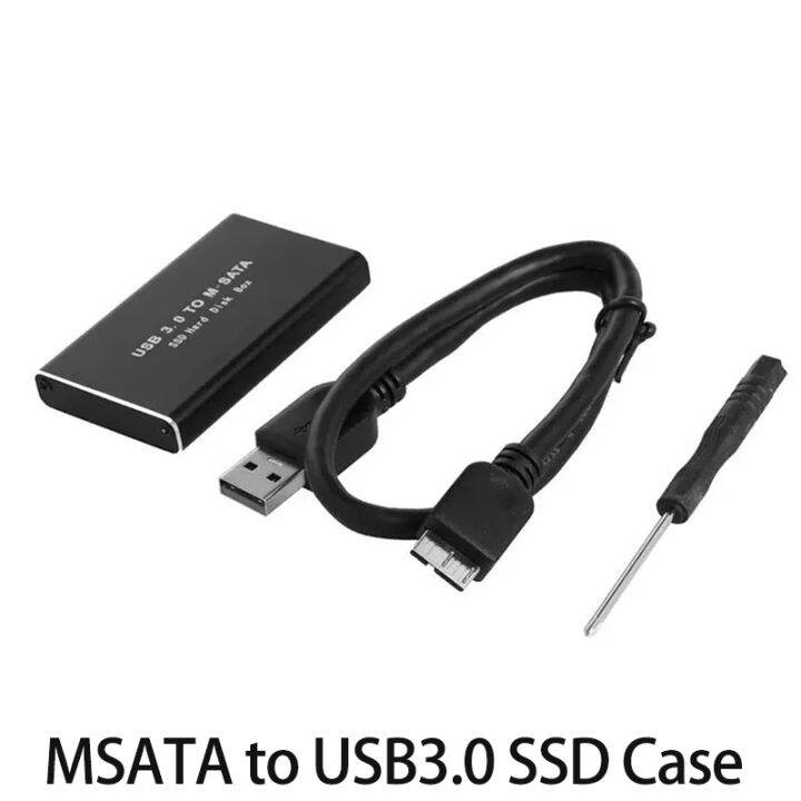 At Msata To Usb Ssd Case Enclosure Externalhard Drive Diskadapter