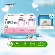 Combo 2 gói băng vệ sinh Kleannara Zero Hàn Quốc siêu êm thoáng ban ngày