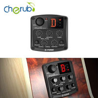 Cherub GT-4 Acoustic Guitar Preamp 3 Band EQ Pickup for Folk Acoustic Guitar