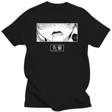 Ahegao adidas sales shirt