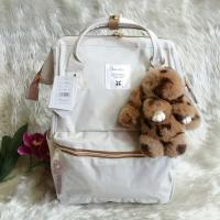 100% JAPAN ANELLO ทรง Rucksack 40 cm Anello Bagpack M Nuetral สีขาว