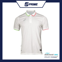 EGO PRIME PM215 : เสื้อโปโลแขนสั้น สีขาว เสื้อโปโล แอนตี้แบคทีเรีย