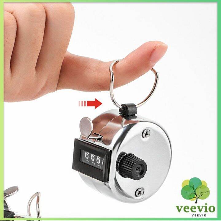 veevio-เครื่องมือนับ-เครื่องมือนับโลหะชุบโครเมี่ยมอย่างดี-มันวาว-counting-tool-มีสินค้าพร้อมส่ง