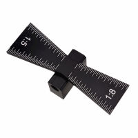 Woodworking Double Head Parallel Marking Ruler Dovetail Marker Gauge Guide Making Jig Linear Drawing Mortise Scriber