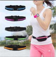 Sport Belt กระเป๋าเก็บของ เข็มขัดใส่วิ่ง เวลาออกกำลังกาย ซิป 2 ช่อง จำหน่ายโดย iSystem