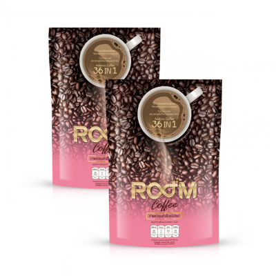 ROOM COFFEE 2 ห่อ / 1ห่อ 10 ซอง ( รูม คอฟฟี่ ) กาแฟ เพื่อคนรักสุขภาพ กาแฟ เพื่อคนรักสุขภาพ คอเลสเตอรอล 0% กาแฟสุขภาพ กาแฟลดหุ่น กาแฟหุ่นสวย