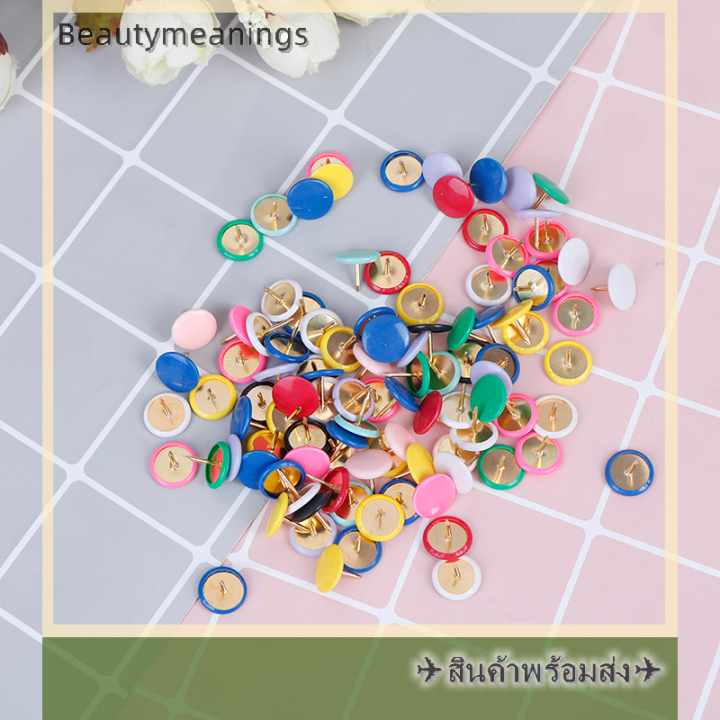 ready-stock-100pcs-round-push-pins-notice-board-แผนที่-thumb-tacks-point-bulletin-drawing