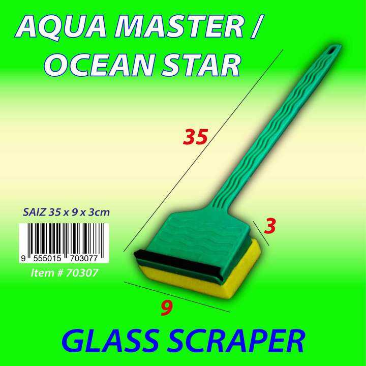 [BUY 1 FREE 1] OCEAN STAR GLASS SCRAPER Aquarium fish tank glass