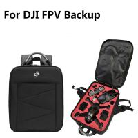 For DJI FPV Backpack Portable Shoulder Bag Waterproof Carrying Case for DJI Drone Remote Control FPV Goggles V2 Storage Bag