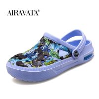 Men Women Summer Beach Sandals Comfortable EVA Couple Printed Clogs Shoes Indoor Outdoor Garden Slipers House Slippers