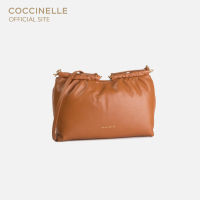 COCCINELLE PUFF Handbag Small 150101 CARAMEL กระเป๋าสะพายผู้หญิง