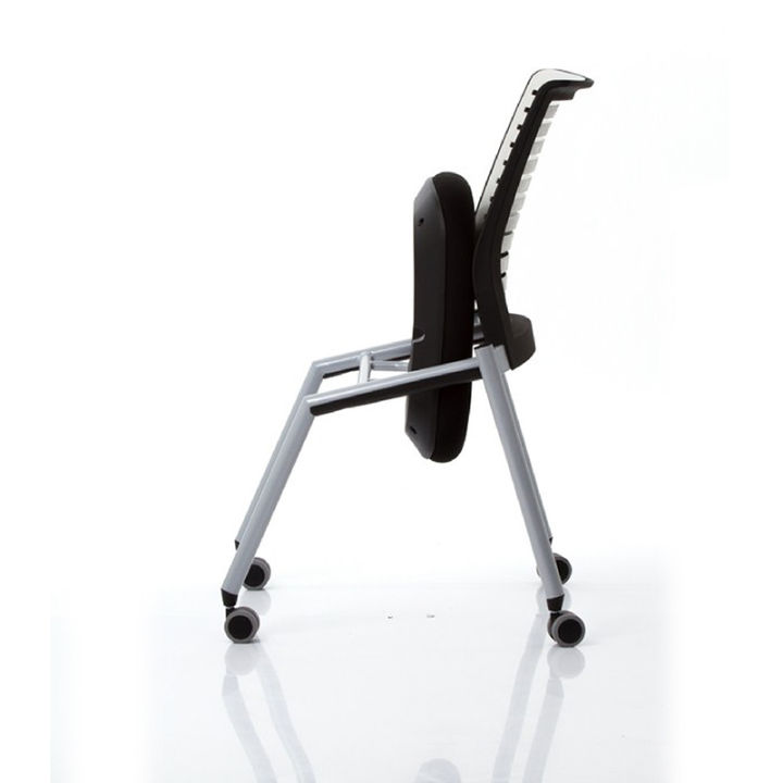 modernform-เก้าอี้เอนกประสงค์-เก้าอี้ประชุม-เก้าอี้สัมมนา-รุ่น-tec-03-พนักพิงกลาง-สีดำ