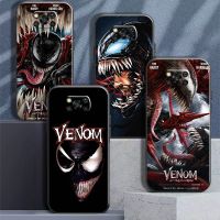 {OLI STUDIO} MarvelLogoCase ForPOCOX3NFC F3M3 M3Cases CoverSilicon Back Black Coque TPU