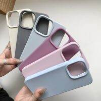 Casing silikon cair pelindung ponsel asli untuk Apple iPhone 11 13 12 14 Pro Max X XS XR 7 8 Plus SE 2020