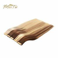 Human Tape In Hair Extensions Natural Hair Human Extension Straight Seamless Skin Weft Adhesive Glue For Salon High Quality