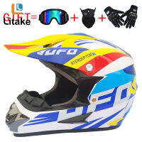 Litake ผู้ชายแฟชั่น Off แผนที่ Casco รถจักรยานยนต์ &amp; Moto มอเตอร์ครอสลุยโคลนหมวกกันน็อคสำหรับแข่งจักรยาน