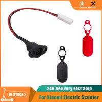 Power Charger Charging Line Interface Hole Cap For Xiaomi Mijia M365 Scooter Dust Plug Cap With Charging Cord Cable Rubber Cover