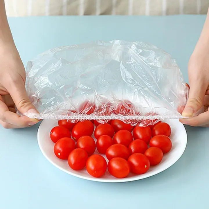 Plastic Food Wrap 100Pcs Disposable Lazada PH