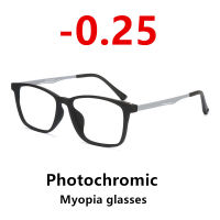 Men Titanium Myopia Glasses for Sight Full Frame Nearsighted Eyewear Optical Prescription Minus Diopter Glasses Eyeglasses Women