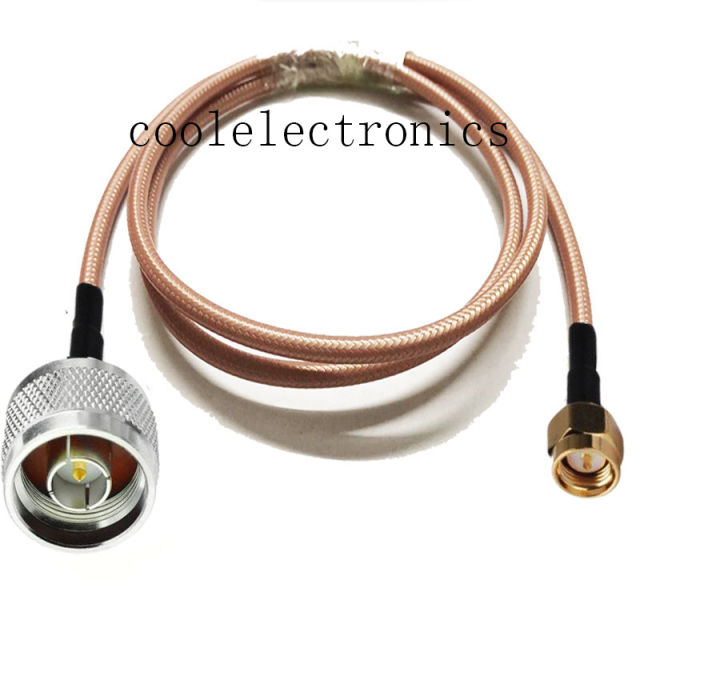 RG142 N male to SMA Male RF Crimp Coax Pigtail Connector Coaxial Cable  Low Loss Cable 10/15/20/30/50cm 1/2/3/5/10M