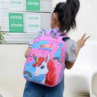 Sillmer 2022 Trend Girl Unicorn Schoolbags ขนาดใหญ่ความจุกระเป๋าเป้สะพายหลังการ์ตูนโรงเรียนอนุบาลกระเป๋าเป้สะพายหลังโรงเรียนประถม Kawaii กระเป๋าเด็ก