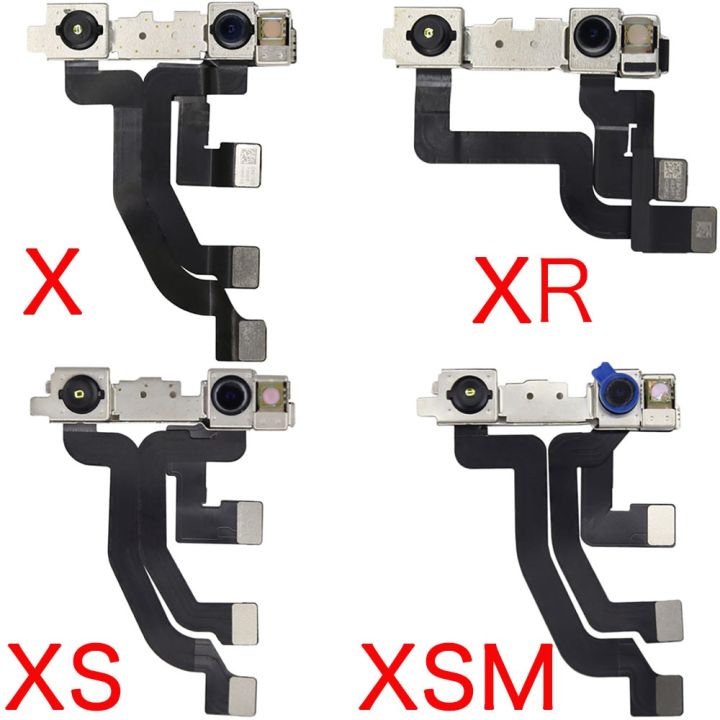 กล้องหน้าสำหรับ-iphone-6-6p-6sp-7-8-plus-x-xr-xs-max-โมดูลกล้องกับเซ็นเซอร์ความใกล้ชิดสายเคเบิลงอได้ชิ้นส่วนซ่อม