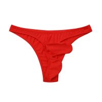 【hot】┅☼✟ Elephant Mens Cotton Briefs T-Back Thong Low Rise G-String Underpants Sleeve Erotic Gay Brief