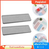 Paqiakoi 2 ชิ้นห้องน้ำล้างแผ่นการดูดซึมน้ำสบู่เสื่อแปรงสีฟันถ้วยเสื่อ