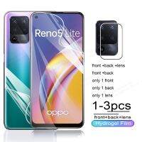 [Quick Delivery]☎ฟิล์มไฮโดรเจลกระจกกล้องถ่ายรูปบนสำหรับ Oppo Reno 5ป้องกันหน้าจอขนาดเล็ก5 Lite Reno5 4G 5G Reno5Lite ฟิล์มป้องกันแสง