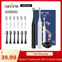 HOKDS Nandme NX8000 Electric Toothbrush Smart Sonic IPX7 Waterproof Mild Deep Cleaning Double bond Whitening Electric Toothbrush