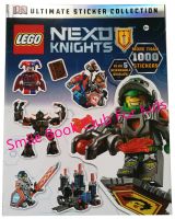 [In Stock] LEGO NEXO KNIGHTS Ultimate Sticker Collection (หนังสือ กิจกรรมภาษาอังกฤษ เลโก้ English Childrens Book / Genuine UK Import / NOT FAKE COPY)