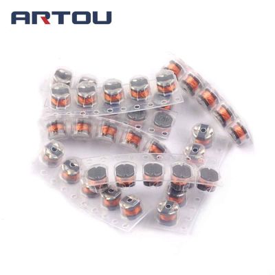 【▼Hot Sales▼】 baoqingli0370336 8valuesx10pcs แพ็คตัวเหนี่ยวนำ Cd54 Smd 80ชิ้นชุดตัวเหนี่ยวนำ4.7uh 100uh