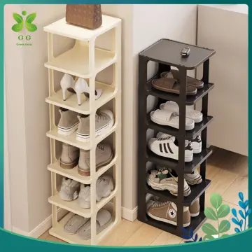 Multi-layer Stackable Shoe Rack Organizer New Space Saving Shoe Storage  Organizer Shelf Box for Entry Door Plastic Shoes Cabinet