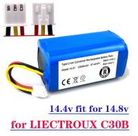 【YF】 100  New Original 14.4v 12800mAh Battery for LIECTROUX C30B Robot Vacuum Cleaner 1pc/pack