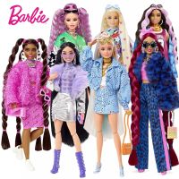 2022 New Barbie Extra Fancy Deluxe Doll 1 2 3 6 7 8 10 13 14 15 16 17 18 Beanie Rainbow Coat Fashion Pet Girl Princess Toy