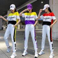 ◘ 2020 Yang Liping Square Dance Clothing Summer Loose Short-Sleeved New Shuffling Dance Fitness Sports And Leisure Clothing