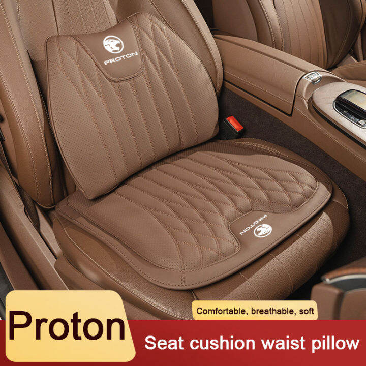 Car Seat Cushion Comfortable leather Car seat cushion headrest Seat Pad