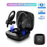 B11 TWS Wireless Bluetooth Headphones Stereo Handsfree Earbuds Led Display Music Earphones Sports Waterproof Headset With Mic