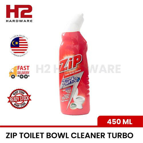 Zip Toilet Bowl Cleaner Turbo Plus 450ml Lazada