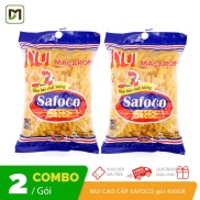 Combo 2 gói 400gr nui ống lớn Safoco